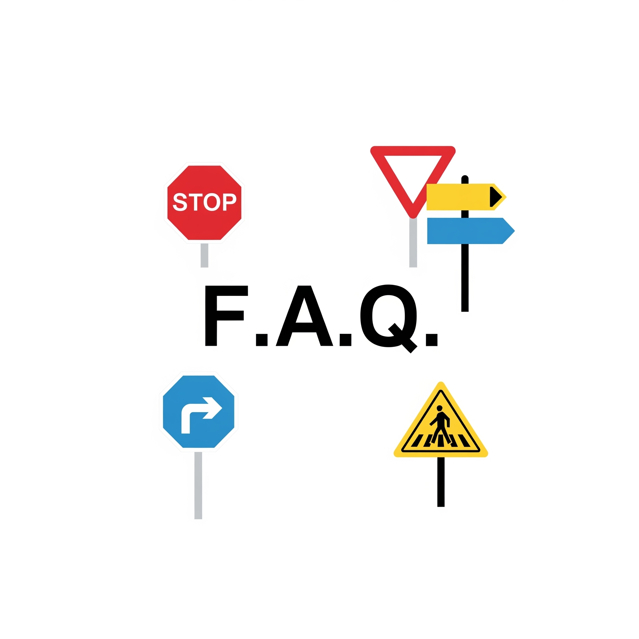 Veel gestelde vragen en antwoorden logo